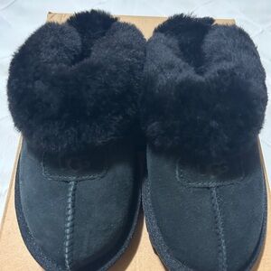 UGG New Coquette Black Size 5